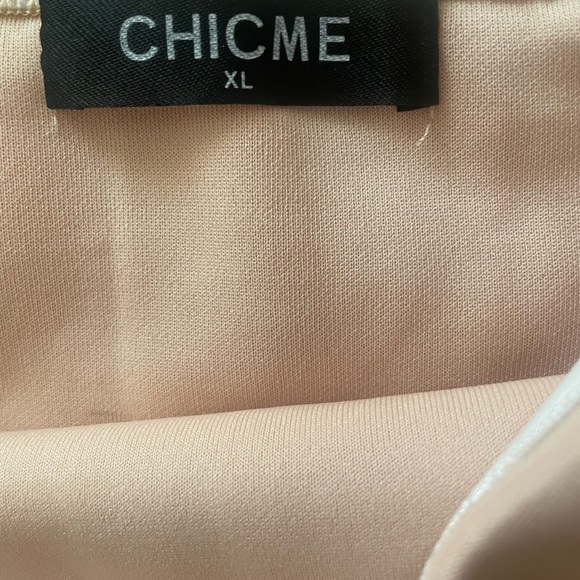 Strapless dress beige size X large - Picture 4 of 5